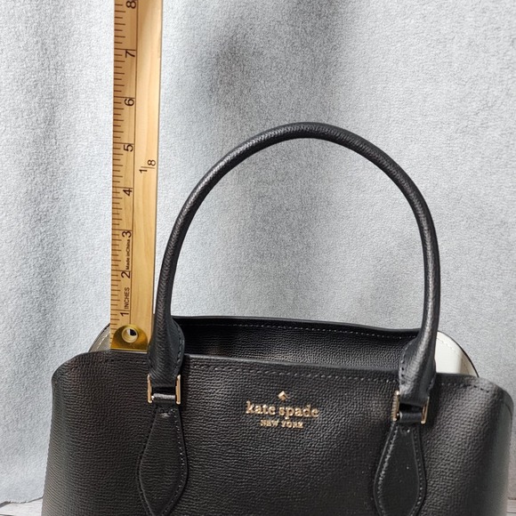 Kate Spade Large Satchel Womens Black Darcy WKR00437 Handbag Tote Purse NWT - Picture 12 of 16